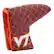 Alt View 3. Team Golf - Virginia Tech Hokies Quilted Blade Putter Cover - Multicolor.