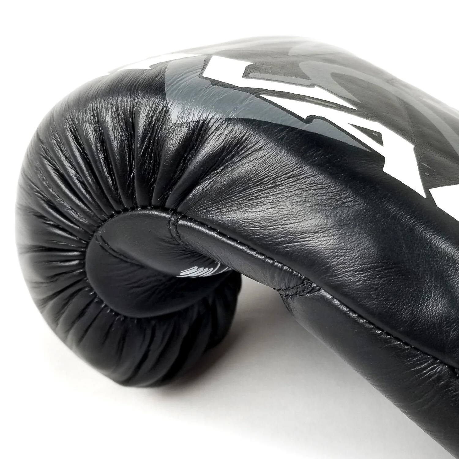 Alt View 5. RIVAL - Rival Boxing RFX-Guerrero SF-H Lace-Up Pro Fight Gloves - 8 oz. - Black - Black.