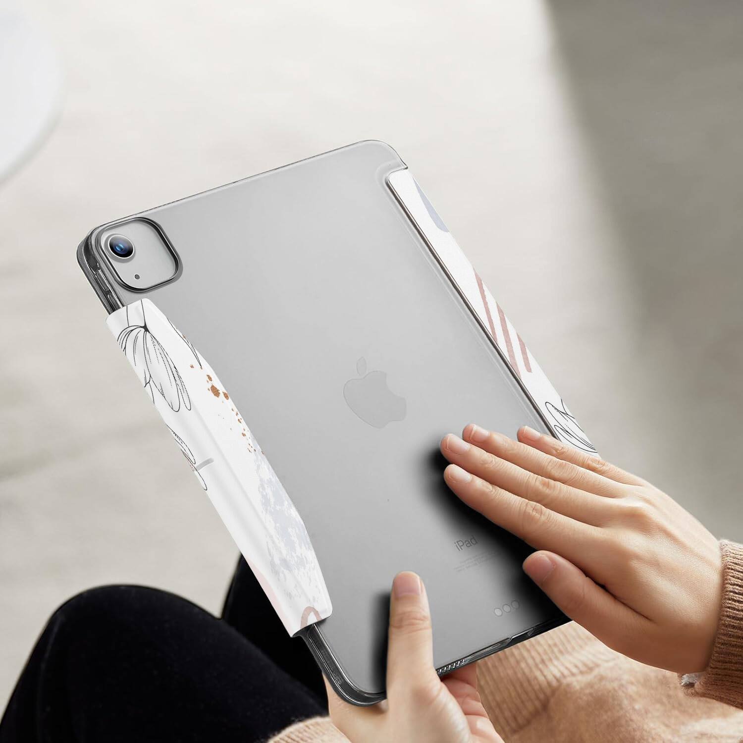 Alt View 15. SaharaCase - Inspire Series Folio Case for Apple iPad Air 13" M3/M2 - Desert Willow.