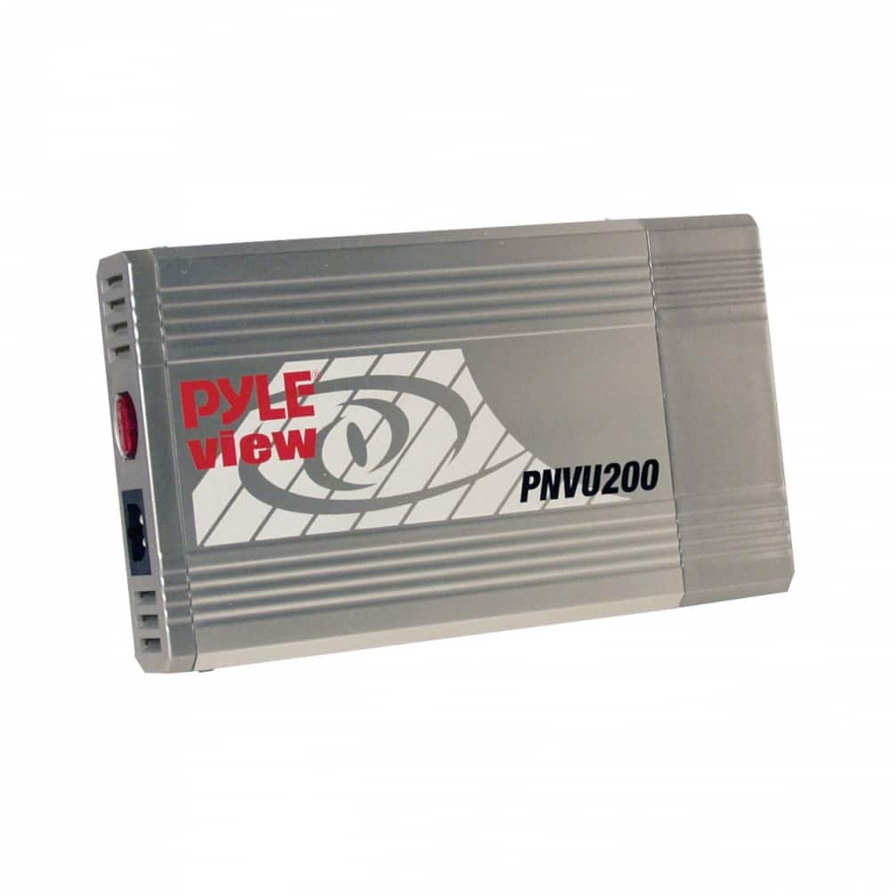 Pyle - Premium Power Inverter, Cigarette Lighter Power Supply, Car Plug in, DCAC Converter, Compact Power Inverter - Black