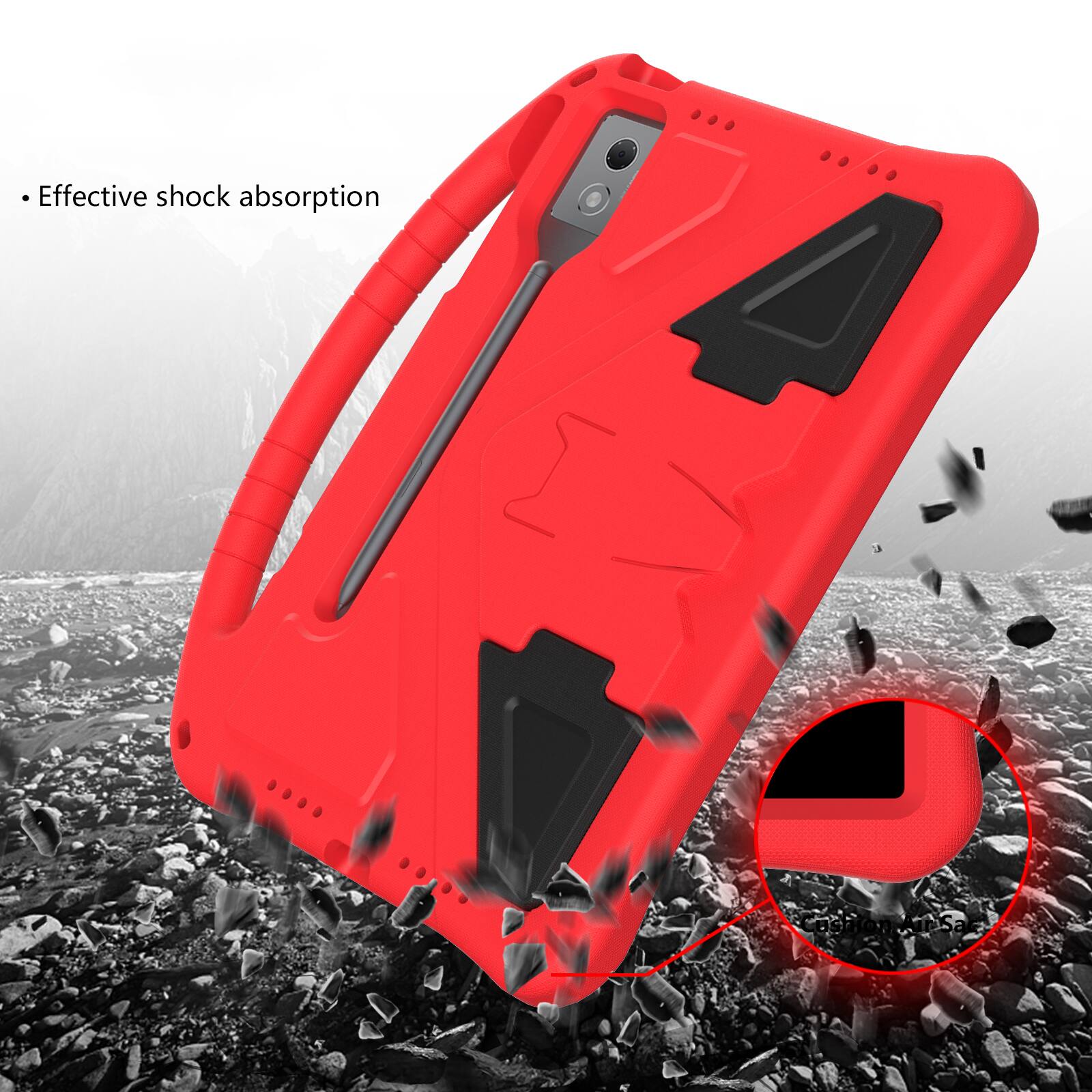 Effective shock absorption