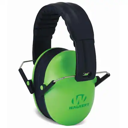 Front. Walker’s - Walker's Folding Kid Muff - Lime Green - Lime Green.