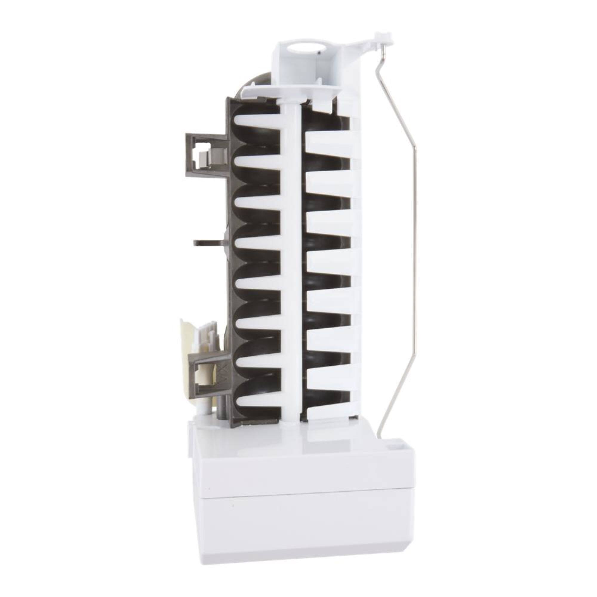 Left. Whirlpool - Icemaker Kit for Most Whirlpool Bottom-Mount Refrigerators - White.