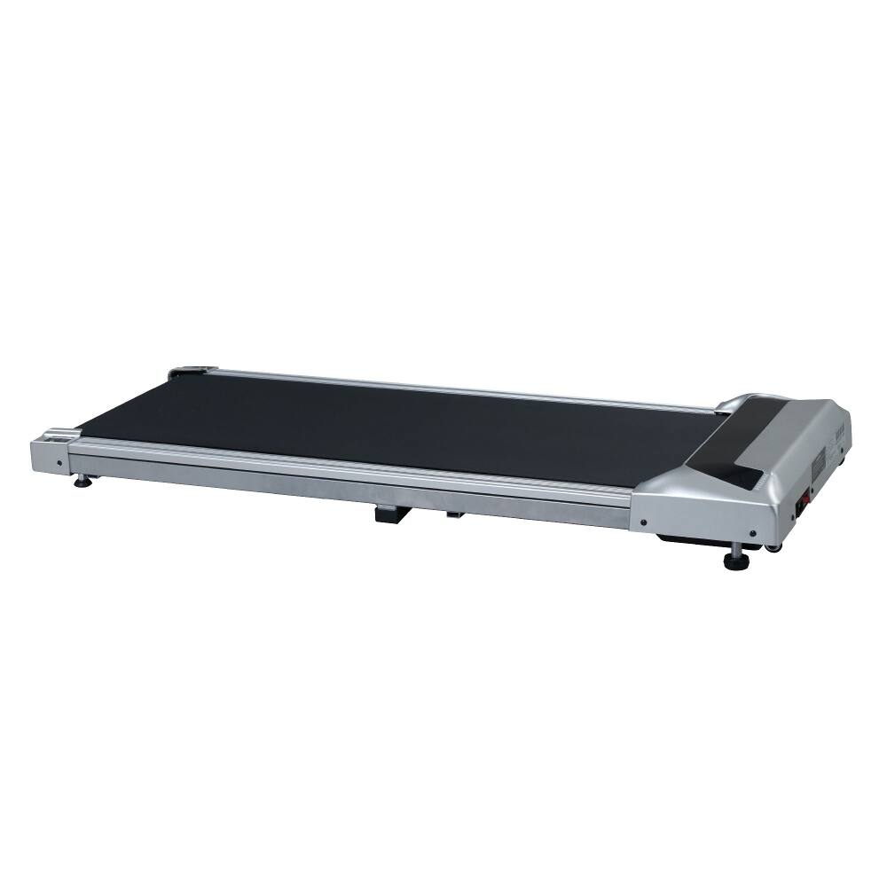 Alt View 6. Loheer - Loheer 2.5HP Under Desk Treadmill, Portable Walking Pad for Home & Office, Compact Running Machine with Remote, Silver - Silver.