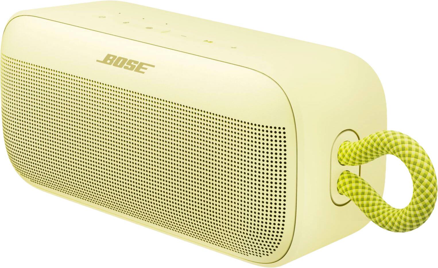 Angle. Bose - SoundLink Plus Portable Bluetooth Speaker - Citrus Yellow.
