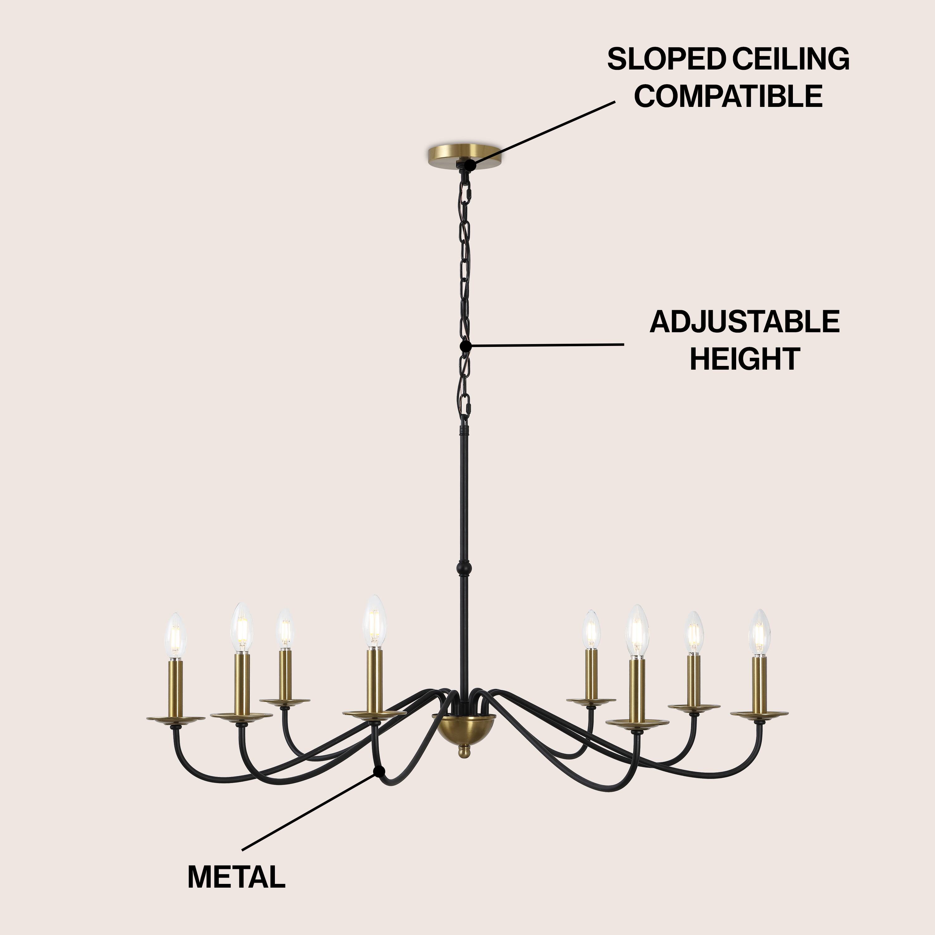 SLOPED CEILING COMPATIBLE  
ADJUSTABLE HEIGHT  
METAL