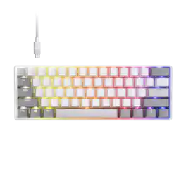 CORSAIR - CLIPPER PRO MINI 60 Hall Effect Gaming Keyboard - White