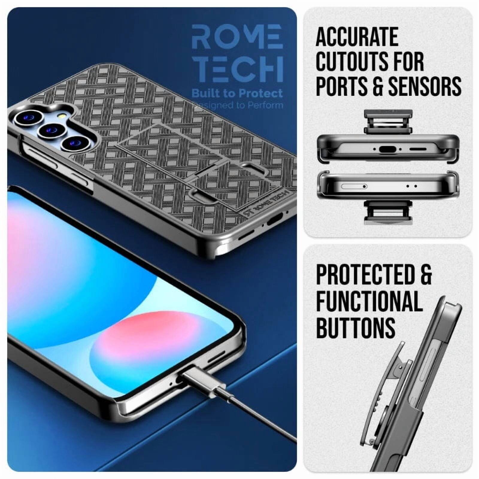 ROME TECH  
Built to Protect  
Designed to Perform  

ACCURATE CUTOUTS FOR PORTS & SENSORS  

PROTECTED & FUNCTIONAL BUTTONS
