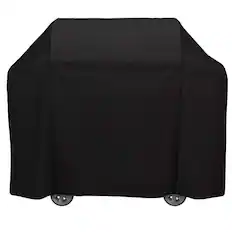 Front. G128 - G128 Black Grill Cover | 64 inch | Gas Grill Cover Waterproof, UV Resistant BBQ Grill Cover, Fits Most Brands of Grills - Assorted Colors.