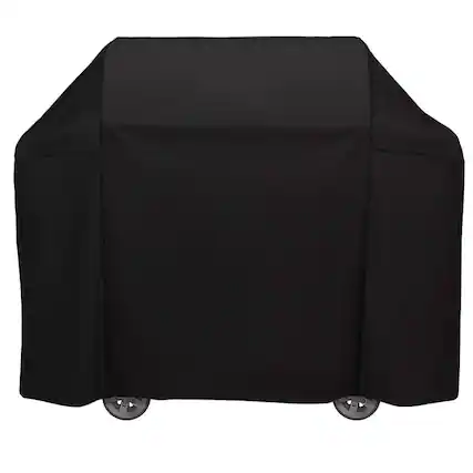 Front. G128 - G128 Black Grill Cover | 58 inch | Gas Grill Cover Waterproof, UV Resistant BBQ Grill Cover, Fits Most Brands of Grills - Assorted Colors.