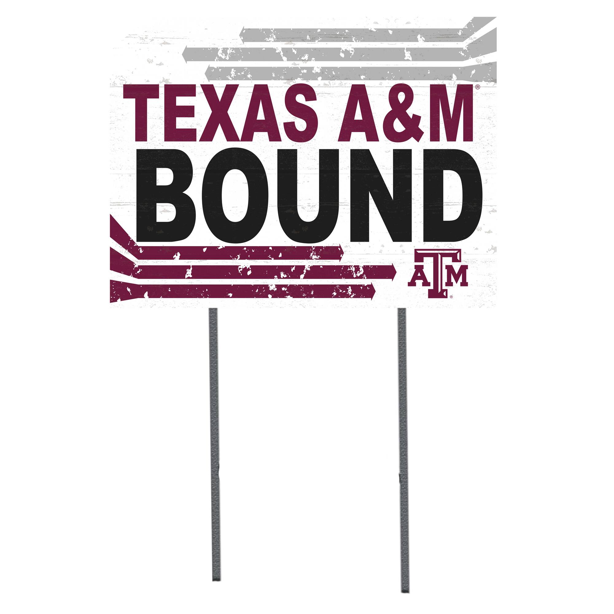 Texas A&M Aggies 18'' x 24'' Bound Yard Sign