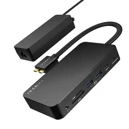 IVANKY
IVANKY
TFB
SD
USB 3.0
PD (NO DATA)
PD (NO DATA)
USB-C
USB-C