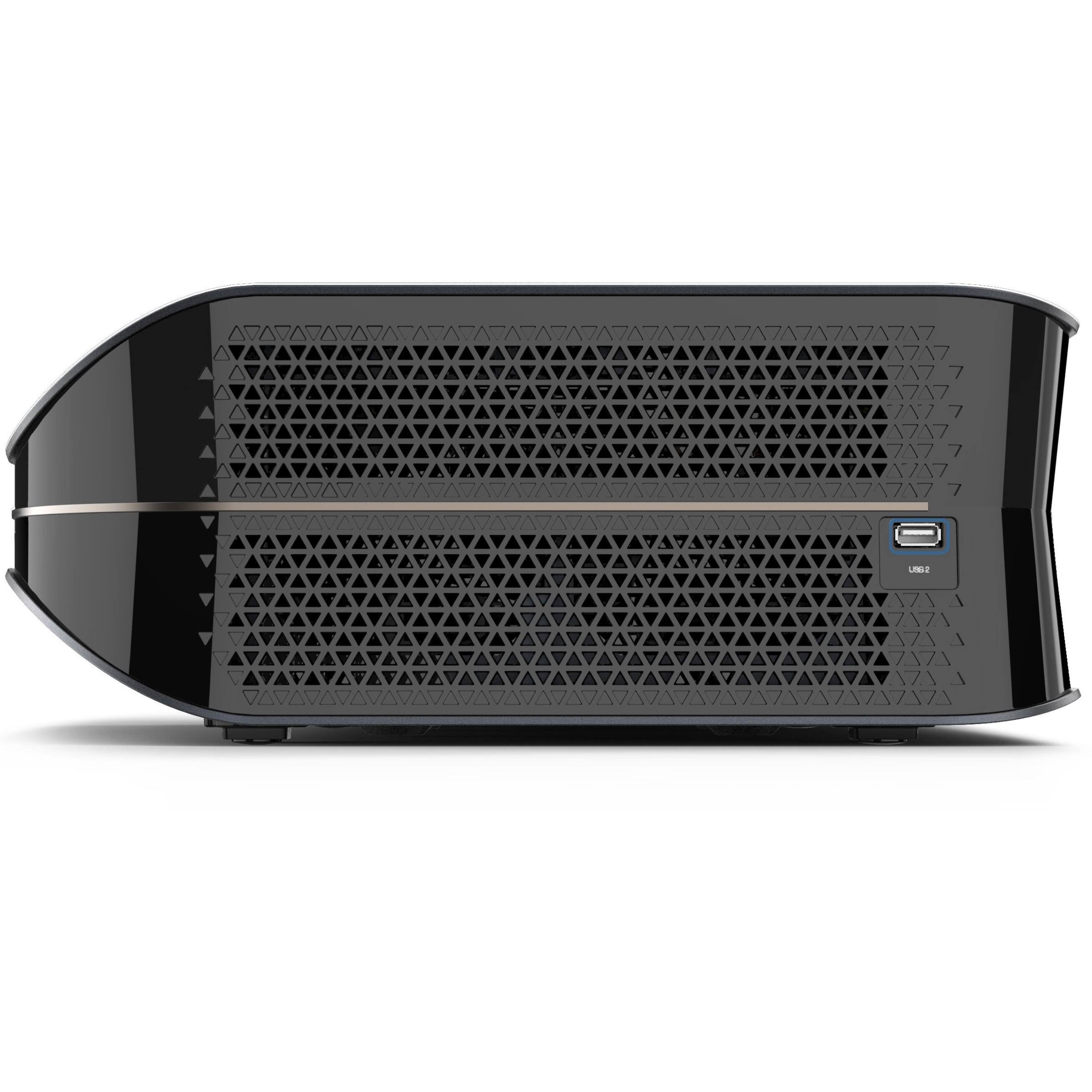 Alt View 12. AWOL Vision - 4K UHD Smart Triple Laser Ultra Short Throw Projector with 3500 Lumens, HDR10+, Dolby Atmos, 3D - Black.