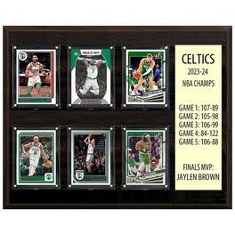 C&I Collectibles - Boston Celtics 12" x 15" Trading Card Plaque - Multicolor