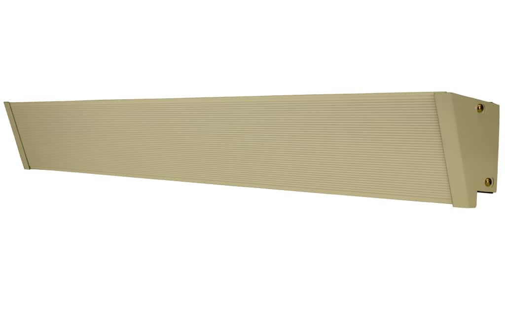 King - KCV2407-A alCove Series Radiant Convection Cove Heater, 59" / 700W / 240V - Almond