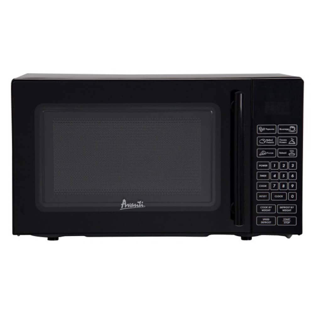 Photos - Microwave Avanti  0.8 Cu. Ft. Countertop  with 700W and 10 Power Levels - Black MT81K1BH 