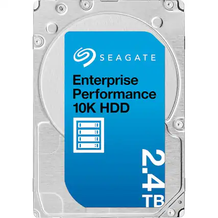 SEAGATE
Enterprise Performance 10K HDD
2.4 TB