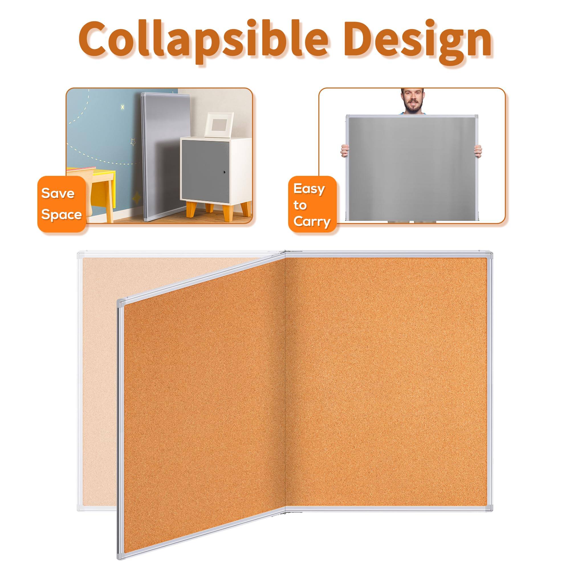Collapsible Design  
Save Space  
Easy to Carry