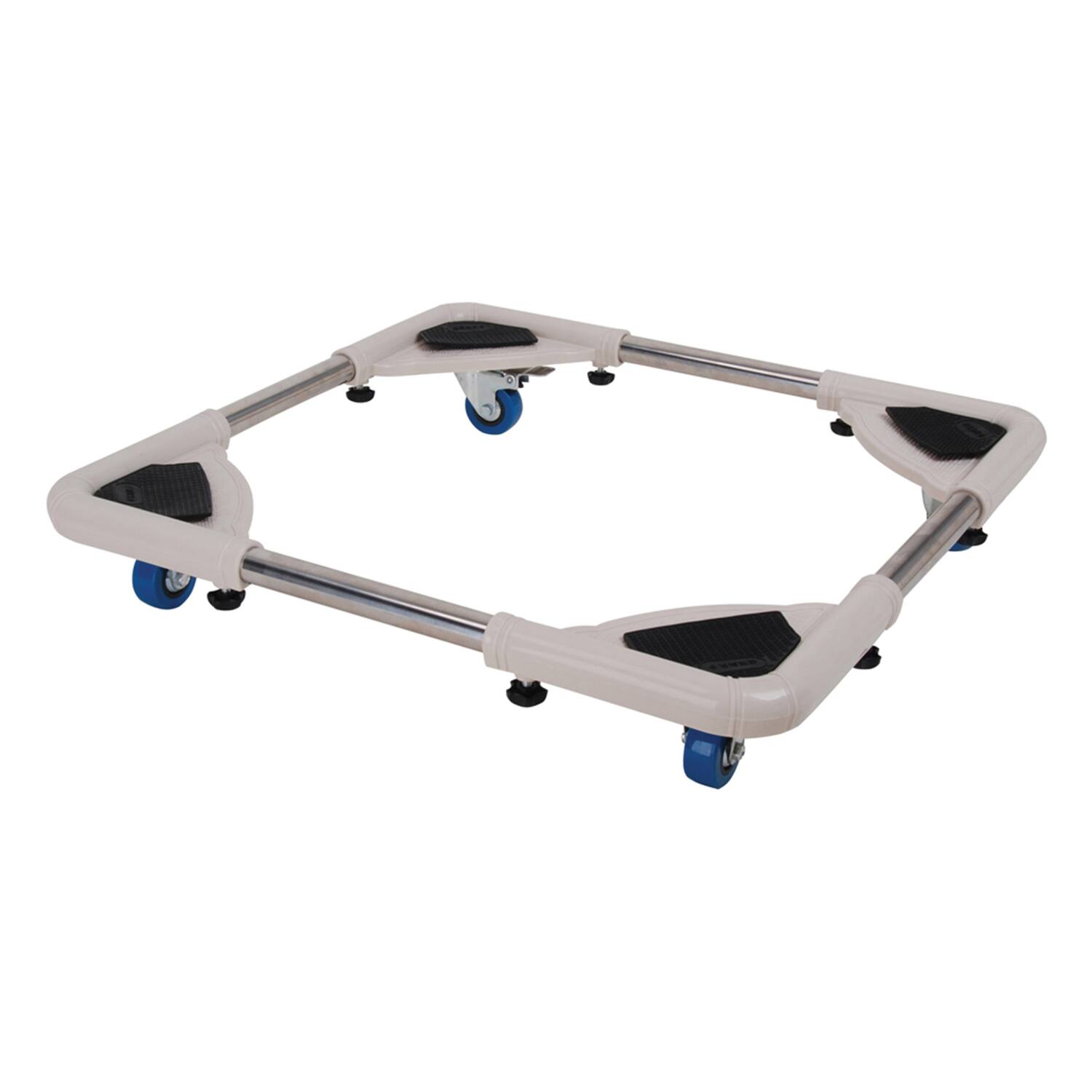 Left. Magic Chef - Adjustable Portable Compact Washer Dolly - Beige.