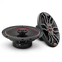 DS18 Audio - GEN-X 6.5" 2-way Coaxial Speaker with Built-in Driver and Grille (Pair), 50W RMS 4-Ohm