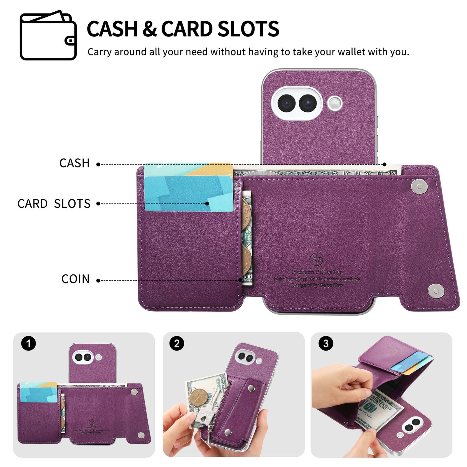 CASH & CARD SLOTS  
Carry around all your need without having to take your wallet with you.

CASH  
CARD SLOTS  
COIN  

Premium PU leather, Melce Awenby Designed Capolica

1  
2  
3  

TERMINAL - 2339945 PNIMAS