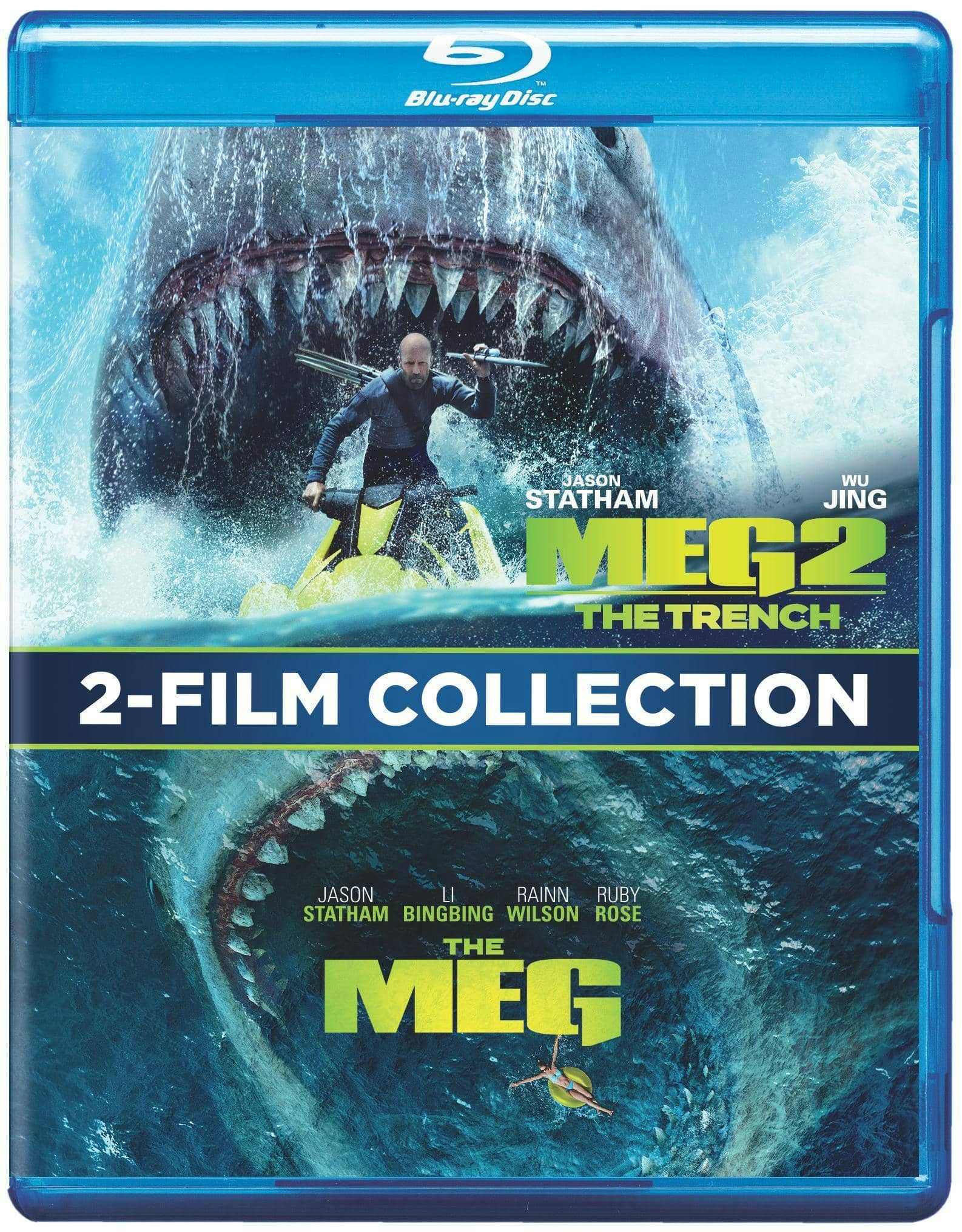 The Meg/The Meg 2 [Blu-ray]