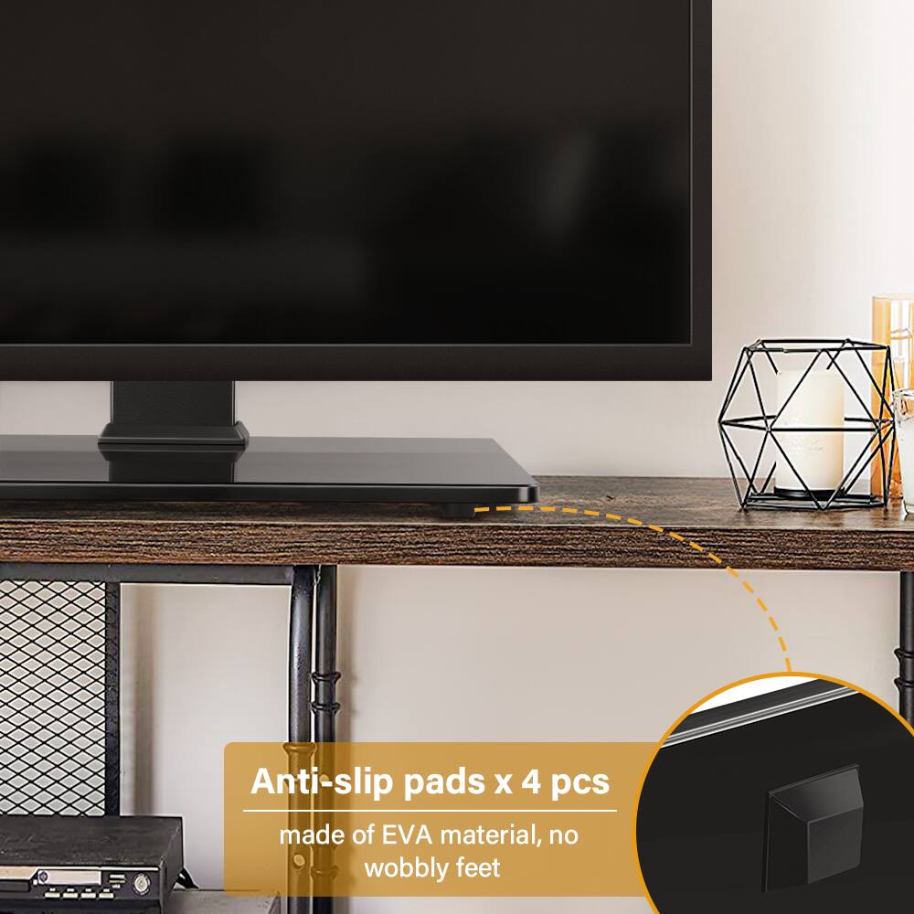 Anti-slip pads x 4 pcs made of EVA material, no wobbly feet