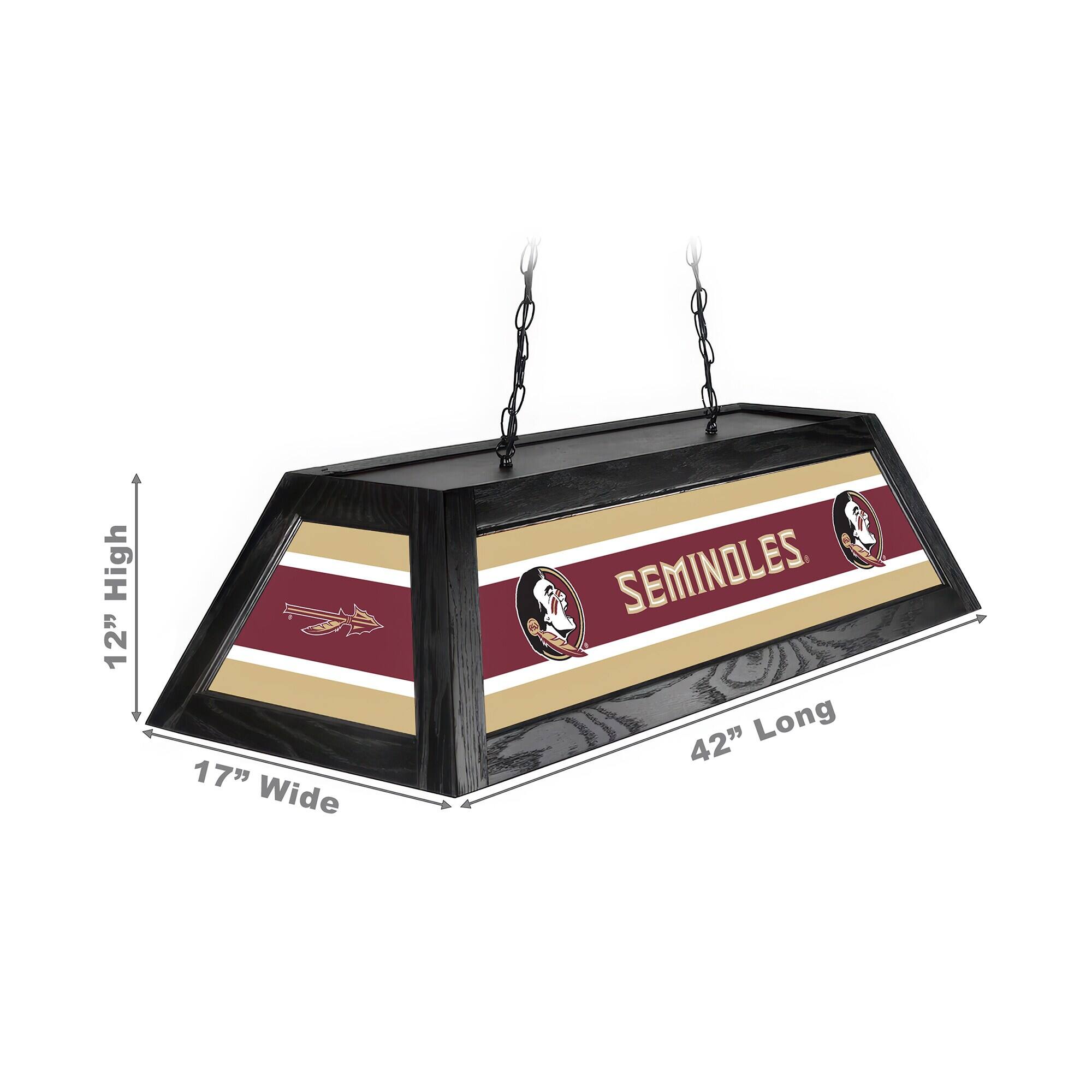 High 12" 17" Wide SEMINOLES 42" Long