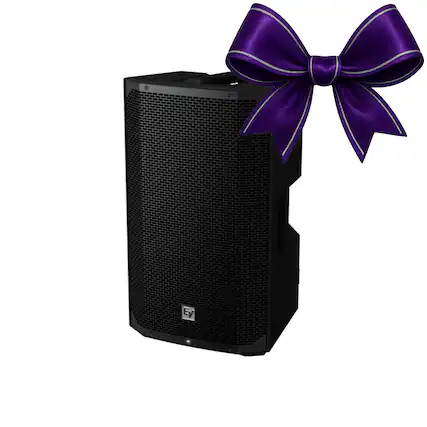 Front. Electro-Voice - Electro Voice EVERSE 12 12-Inch Battery Powered Speaker (Black).