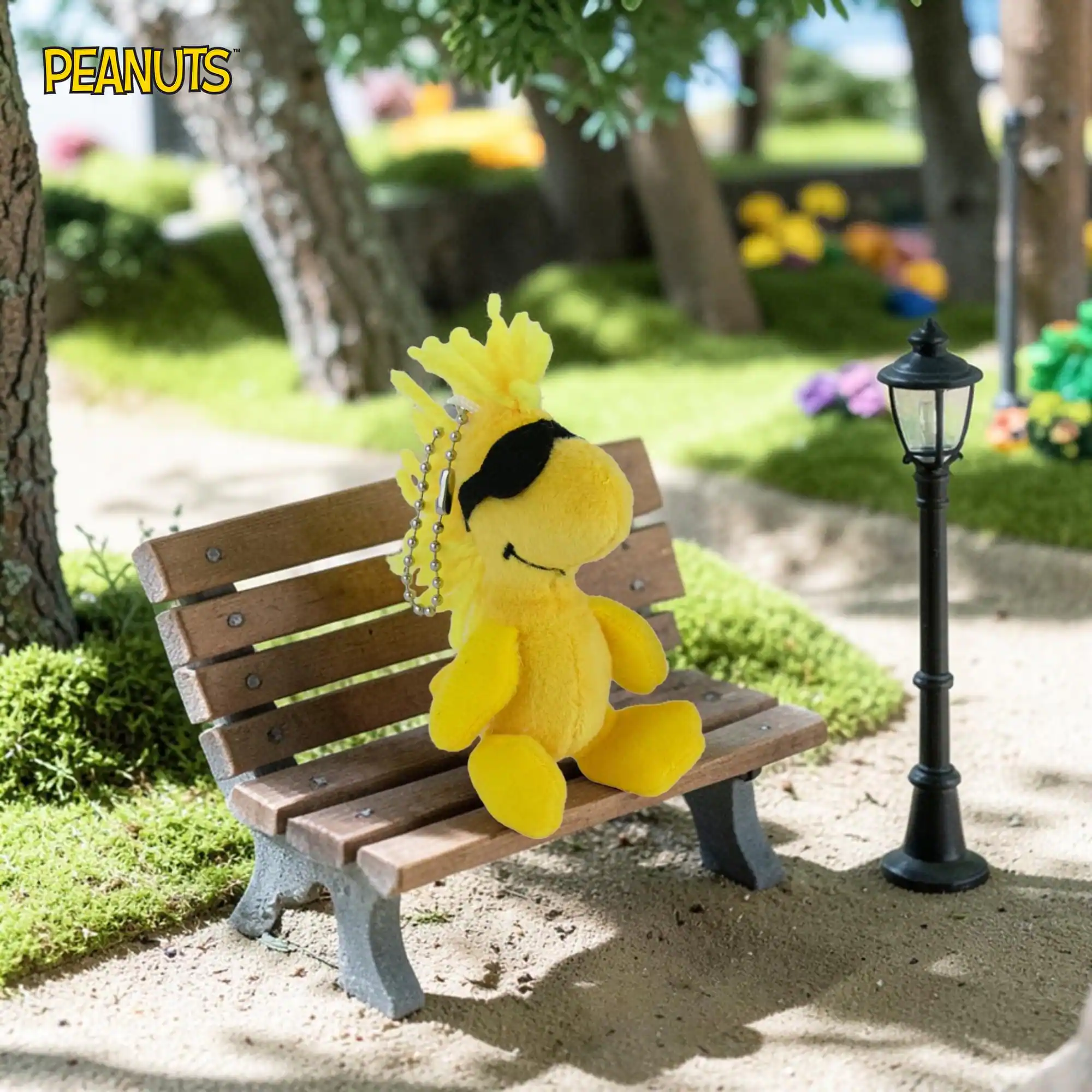 Alt View 10. Super Impulse - World's Smallest Peanuts Plush | Woodstock - Yellow.