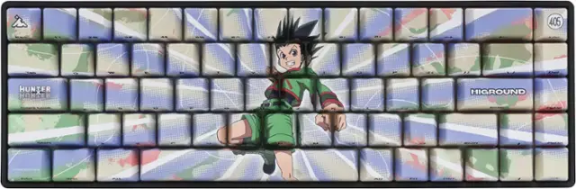 The text on the image reads "405 0 Jab W Del HUNTER HIGROUND LCE- C 1. EOC Nl O - JD0-". However, it is unclear what the text represents or its context. It could be a code, a message, or a combination of letters and numbers. Without further information, it is difficult to group and correct the text accurately.