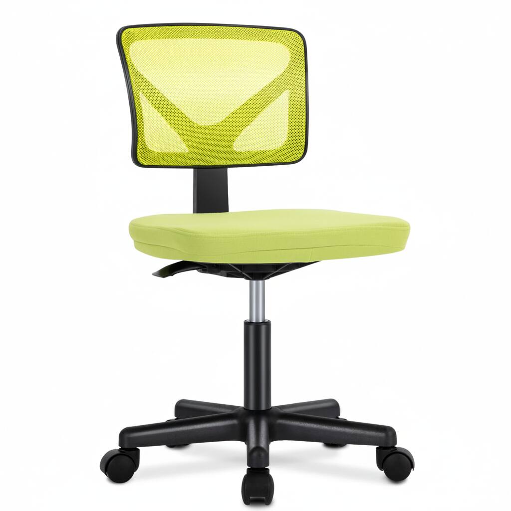 Front. AOITUN - Ergonomic Office Computer Desk Chair-GN-1 with Lumbar Support and Adjustable Armrests - Green.