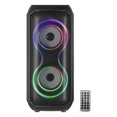Front. iQ Sound - IQ Sound Dual 4 Inch Portable Bluetooth Speaker.