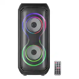 iQ Sound - Dual 4 Inch Portable Bluetooth Speaker