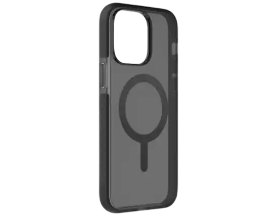 Front. BodyGuardz - BodyGuardz Ace Pro with MagSafe Smoke/Black Case - iPhone 14 Pro Max - Smoke/Black.