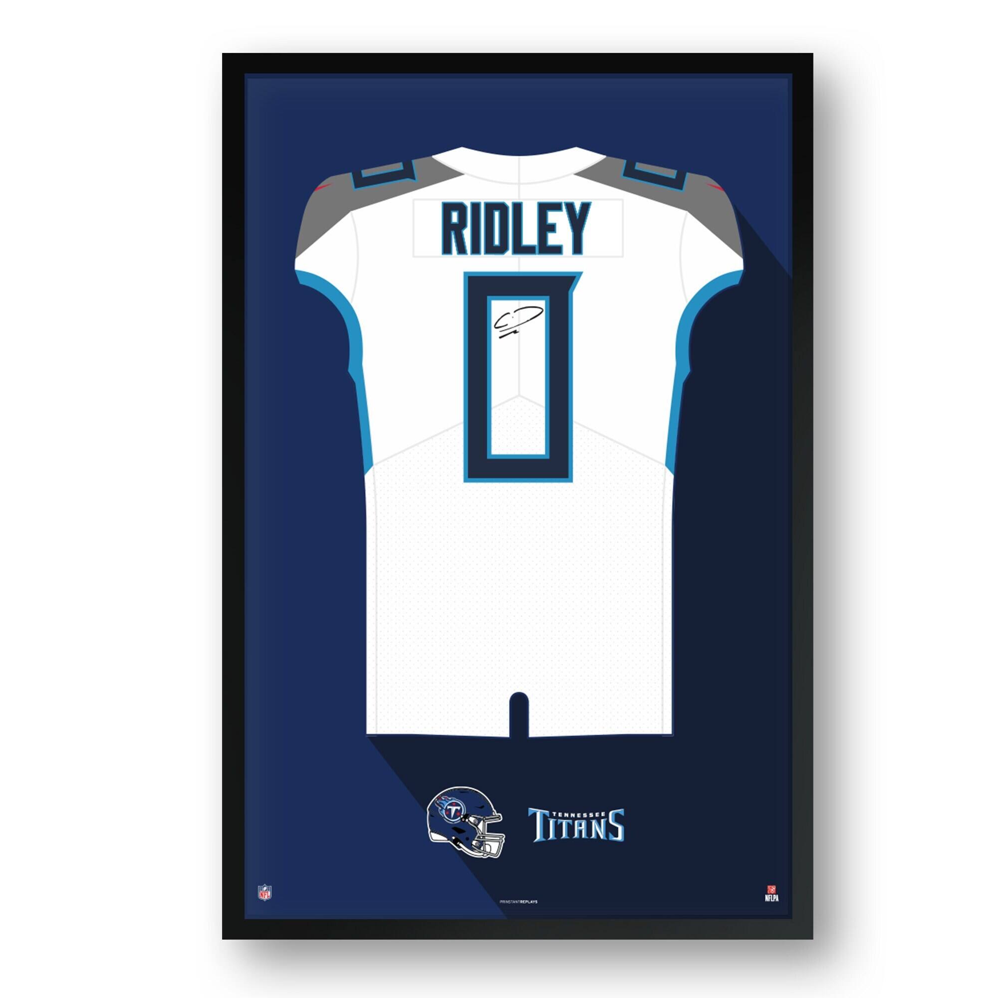 Calvin Ridley Tennessee Titans Framed 27" x 39" Jersey Art Print
