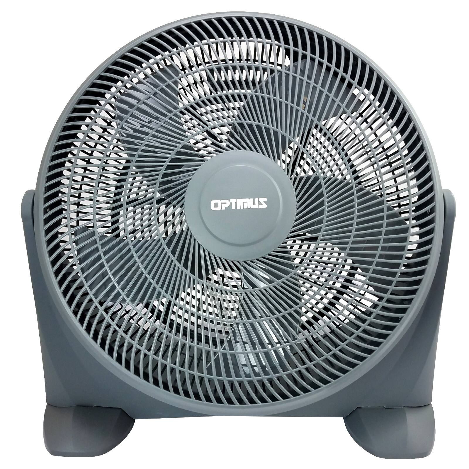 Alt View 3. Optimus - Optimus 20 in. Turbo High Performance Air Circulator, Grey - Gray.