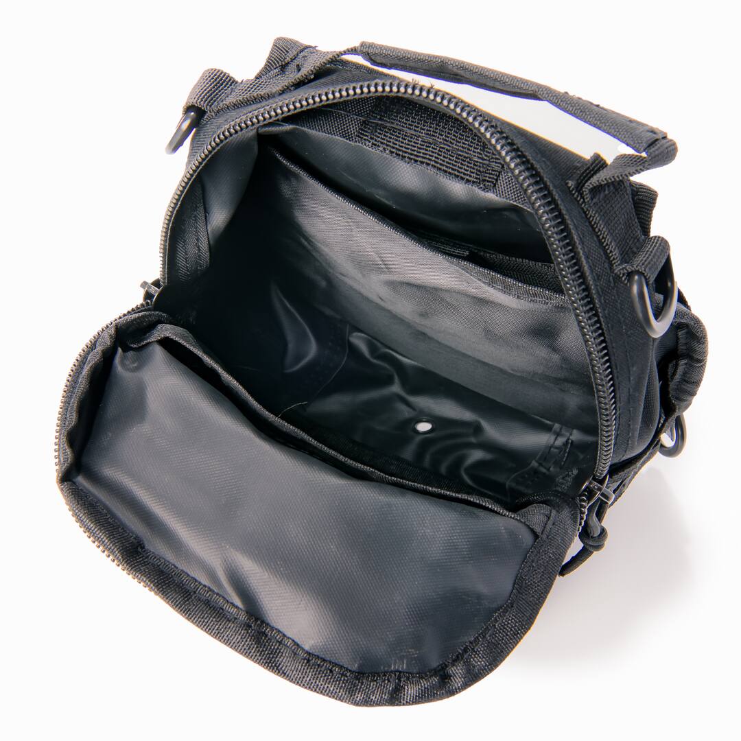 Alt View 2. Rattlesnake Tactical - Rattlesnake Tactical Sling Pack with Pistol Retention System, Black - Black.