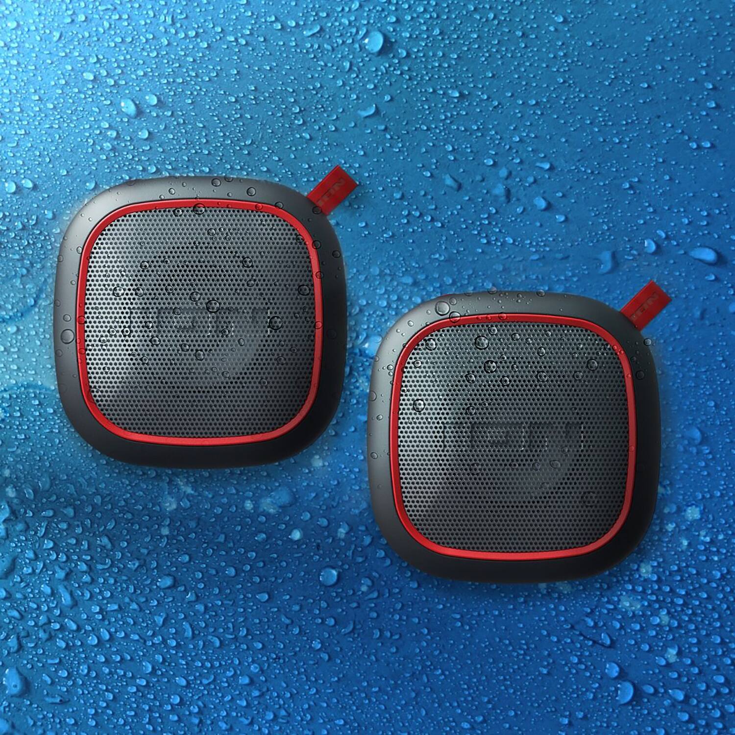 Alt View 6. IONI - Ion Magrocker2pkscxus Magnet Rocker Portable Bluetooth Speakers With Stereo-link, 2 Count - Black.