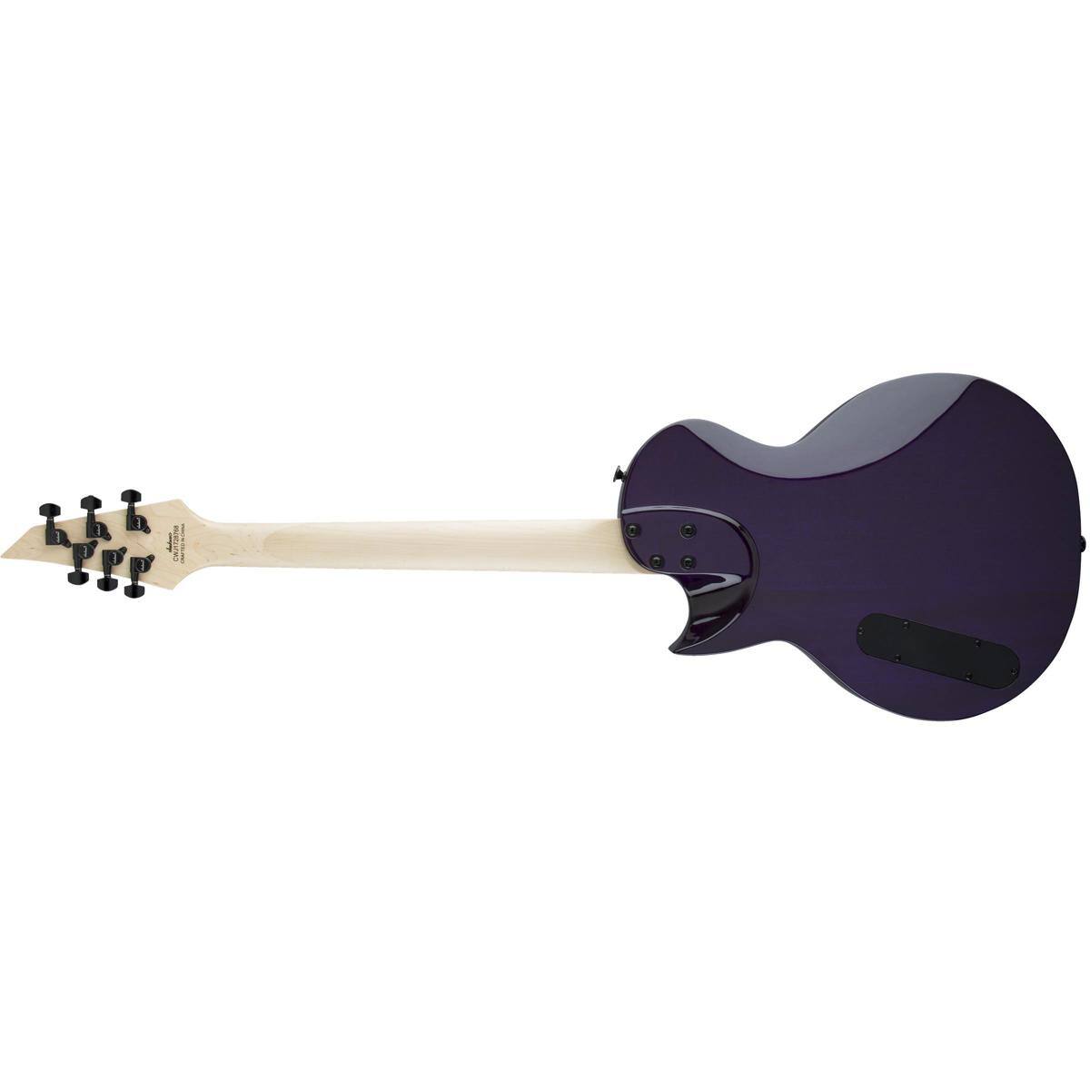 Alt View 1. Jackson - Jackson JS Monarkh SC JS22Q Electric Guitar, Transparent Purple Burst.