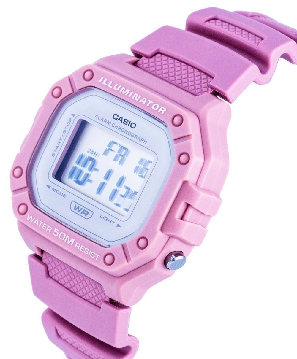 ILLUMINATOR STOP ALARM CASIO START/STOP CHRONOGRAPH 24H MODE WR WATER 50M RESIST LIGHT CSE