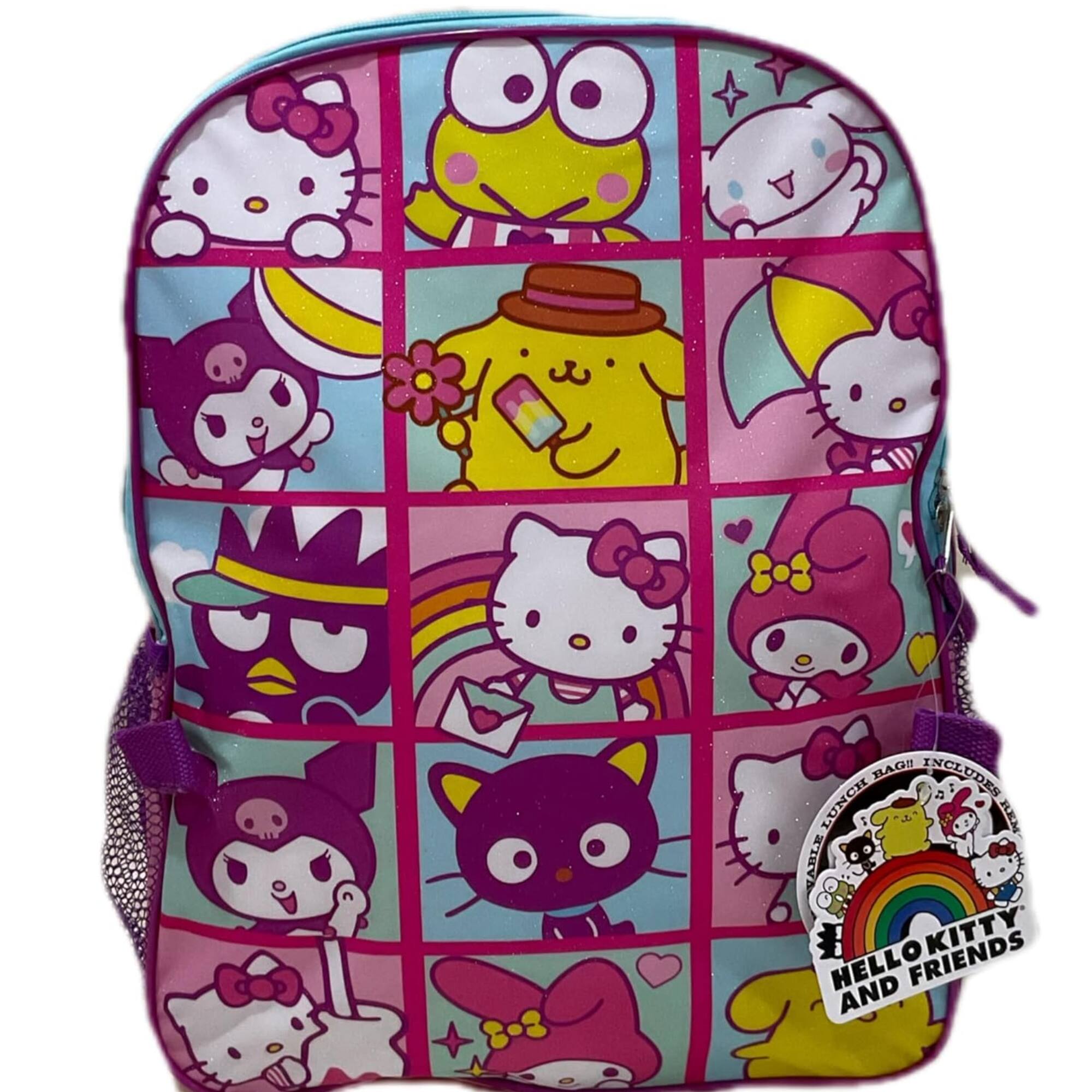 The text on the image reads:

"HELLO KITTY AND FRIENDS"