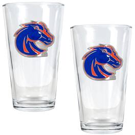 Great American Products - Boise State Broncos 16oz. Pint Glass Set - Multicolor