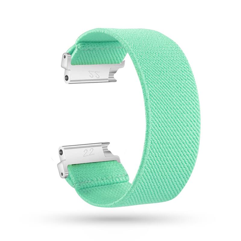 StrapsCo - Stretch Band Nylon Watch Strap For Fitbit Versa & Versa 2 - Mint price history on PriceWatchPro