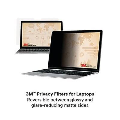 3M Privacy Filters for Laptops  
Reversible between glossy and glare-reducing matte sides