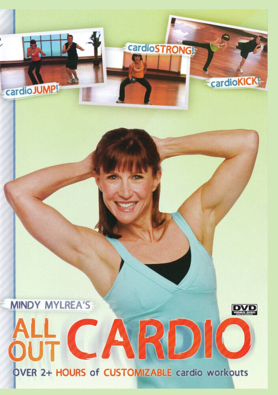Front. Mindy Mylrea: All Out Cardio   - DVD.