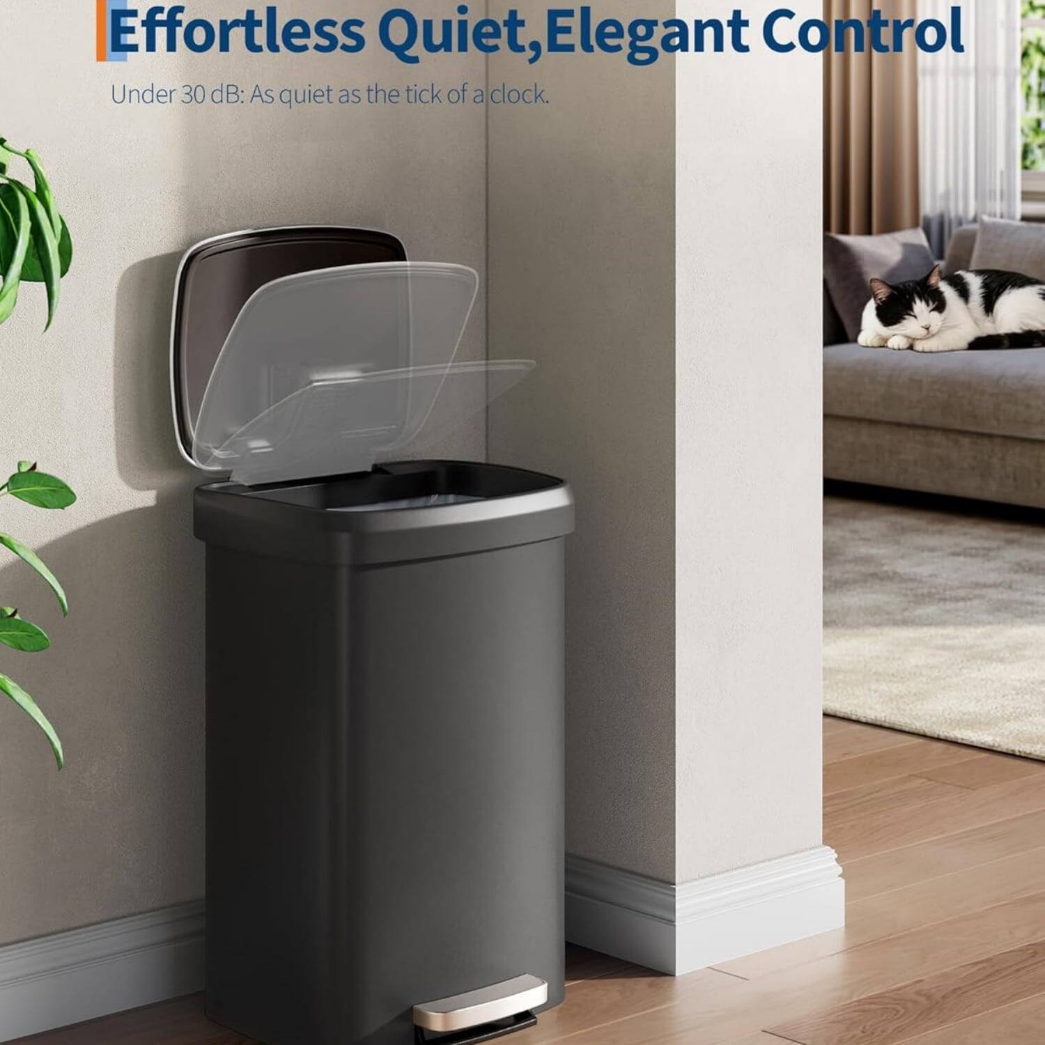 Effortless Quiet, Elegant Control  
Under 30 dB: As quiet as the tick of a clock.