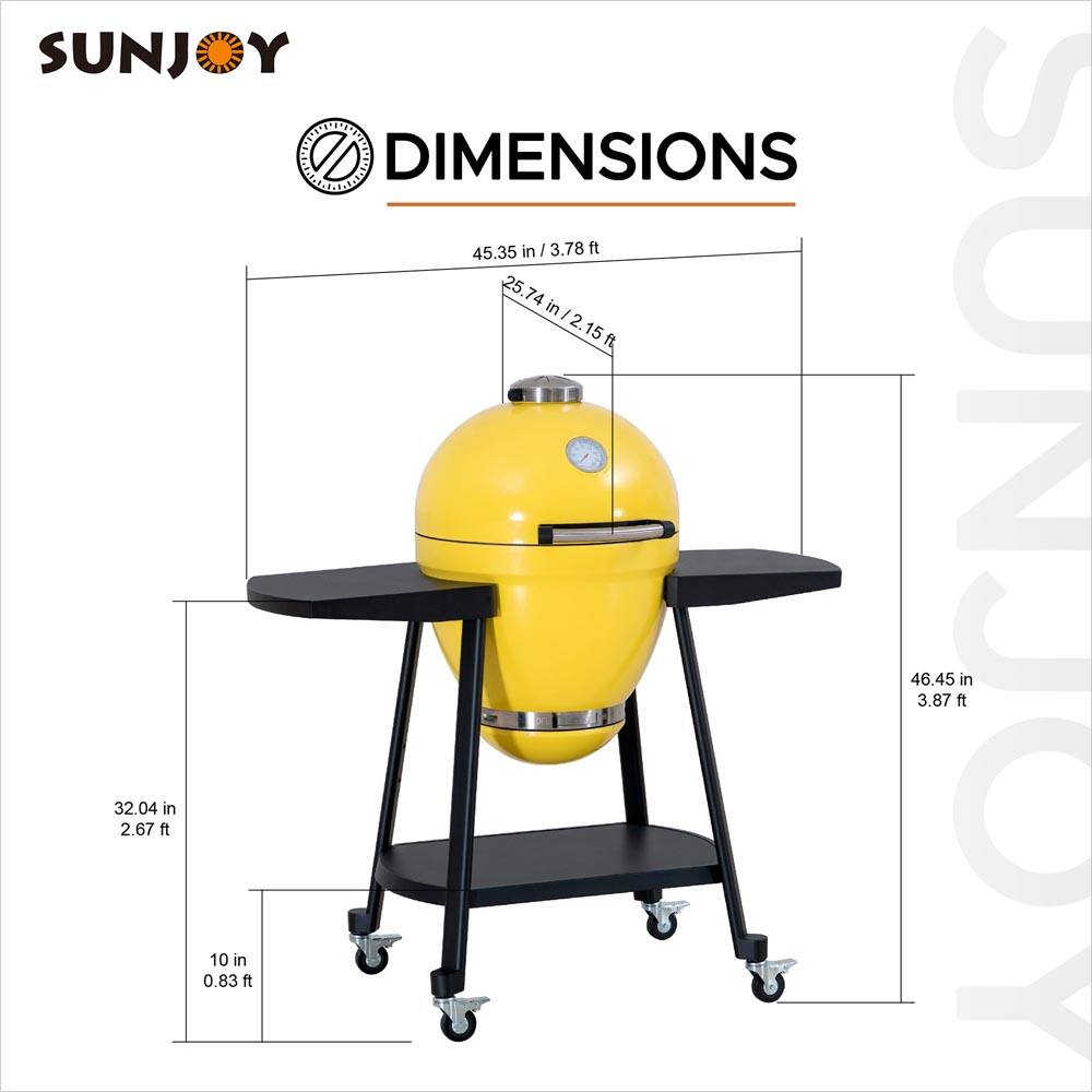 SUNJOY

DIMENSIONS

45.35 in / 3.78 ft

25.74 in / 2.15 ft

32.04 in / 2.67 ft

10 in / 0.83 ft

46.45 in / 3.87 ft