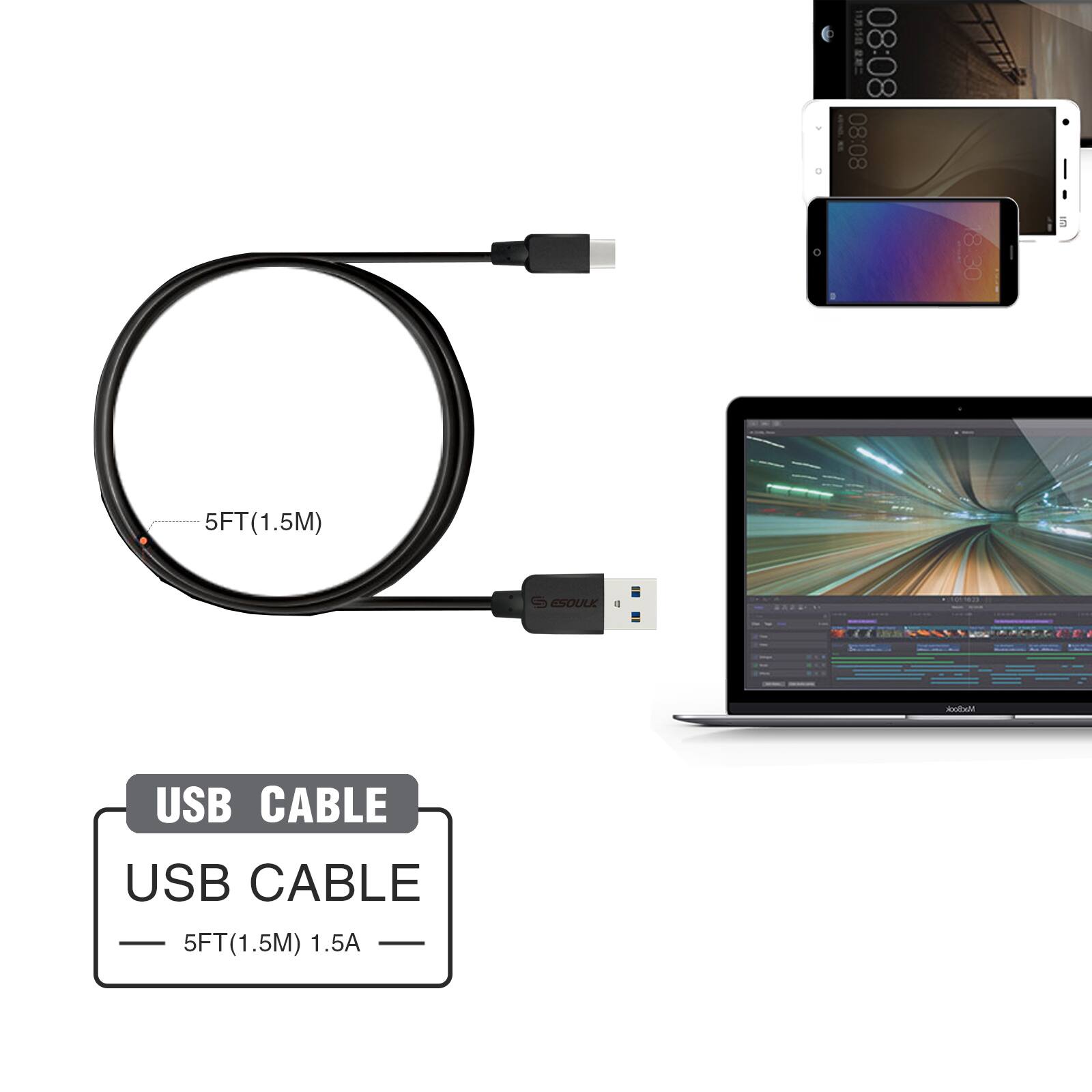 1115  
08:08  
08:08  
18:30  
5  
5FT (1.5M)  
ESOUL  
USB CABLE  
USB CABLE  
5FT (1.5M)  
1.5A