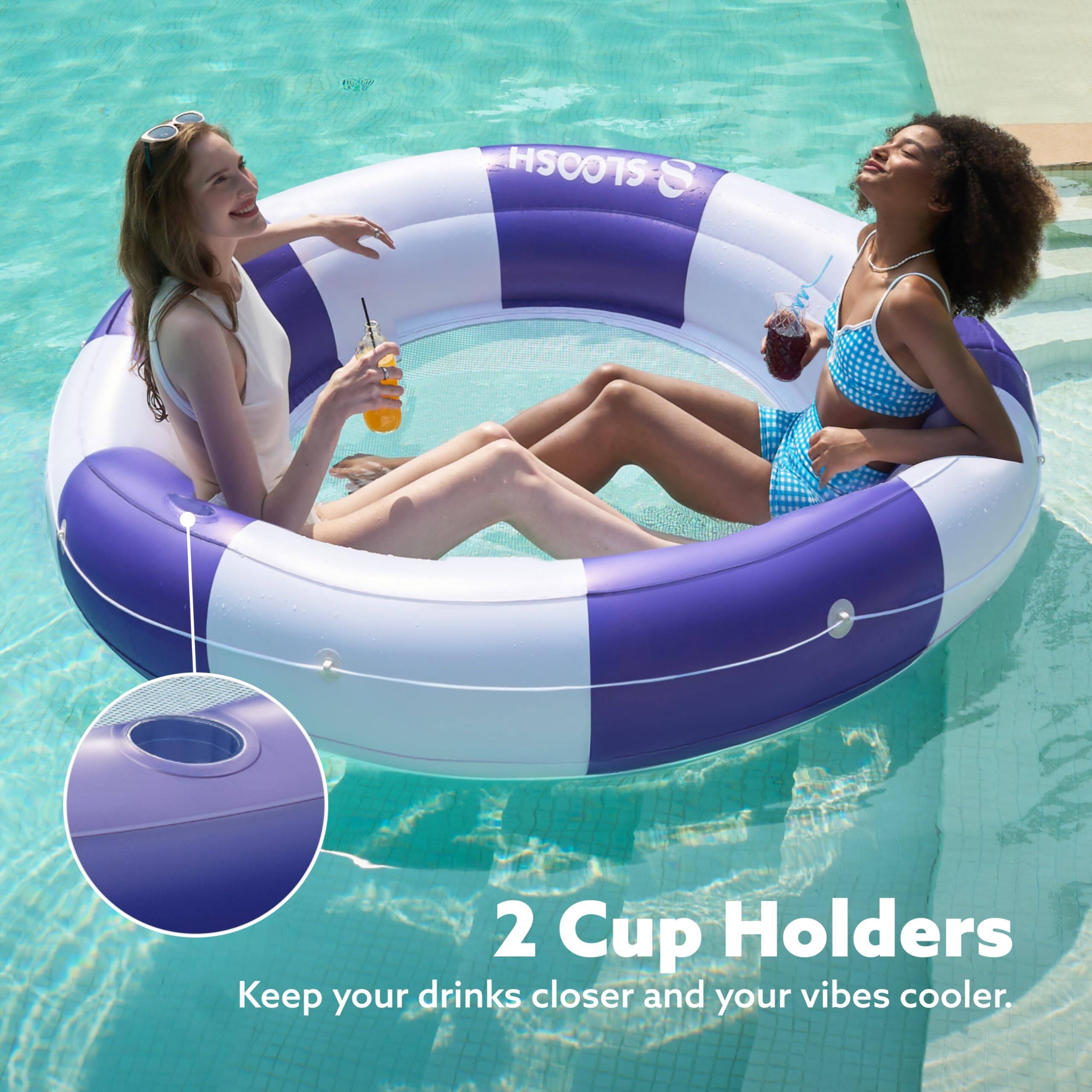 2 Cup Holders  
Keep your drinks closer and your vibes cooler.